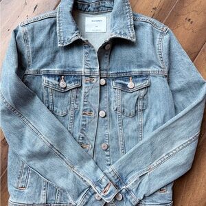 Old Navy Women's Classic Denim Jacket - Medium Blue